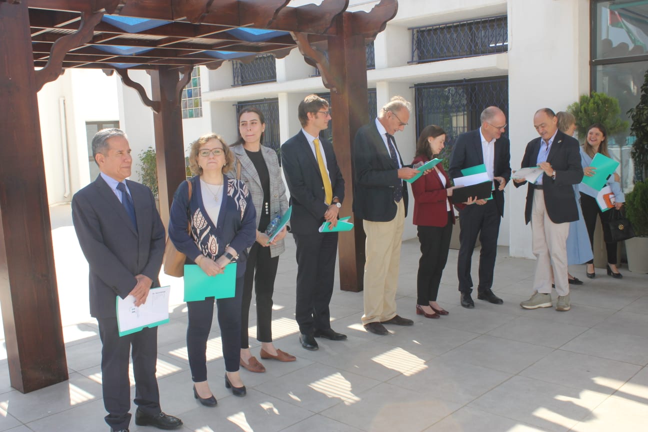 زيارة السلك الدبلوماسي للمركز