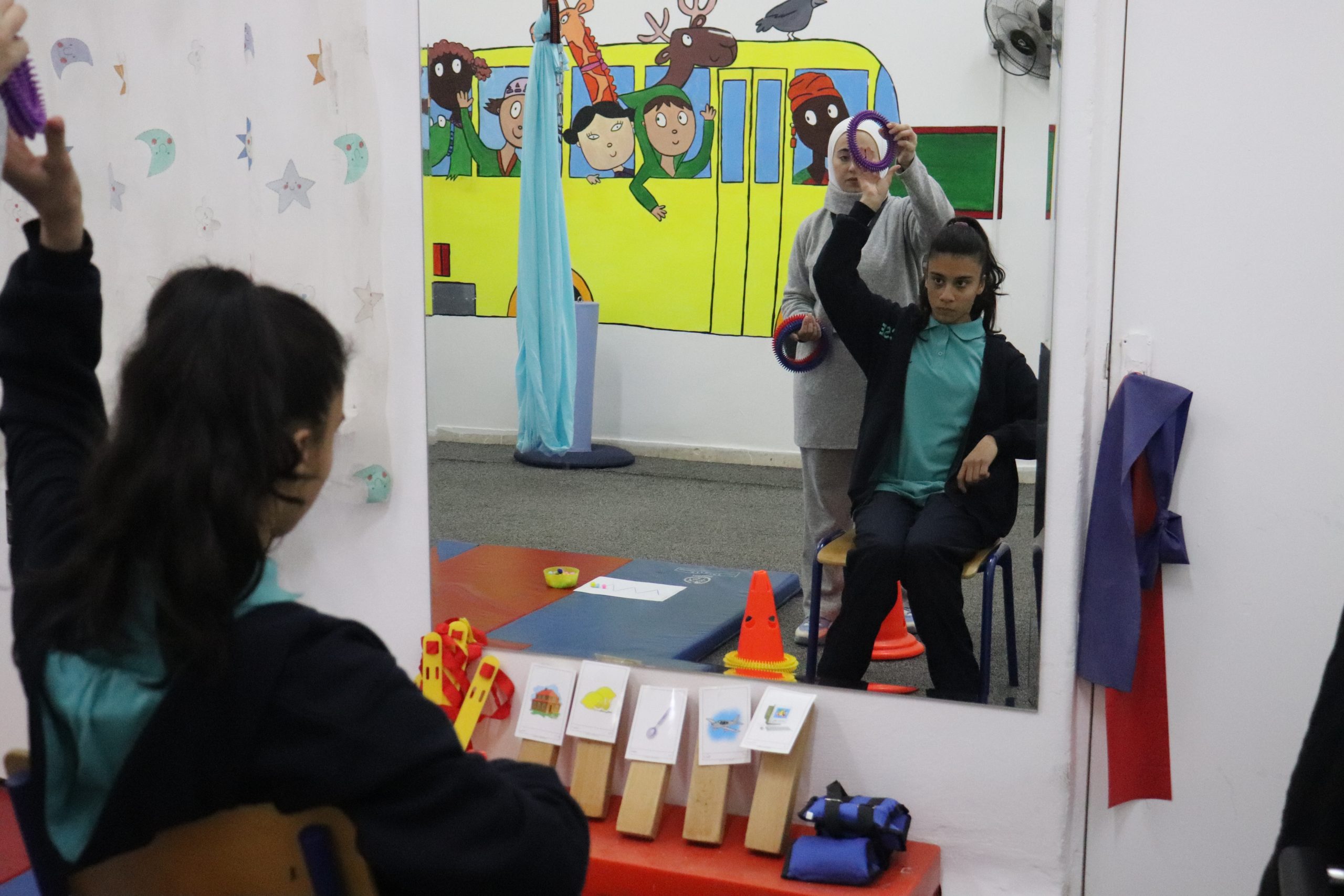 العلاج الوظيفي في مركز البنيات