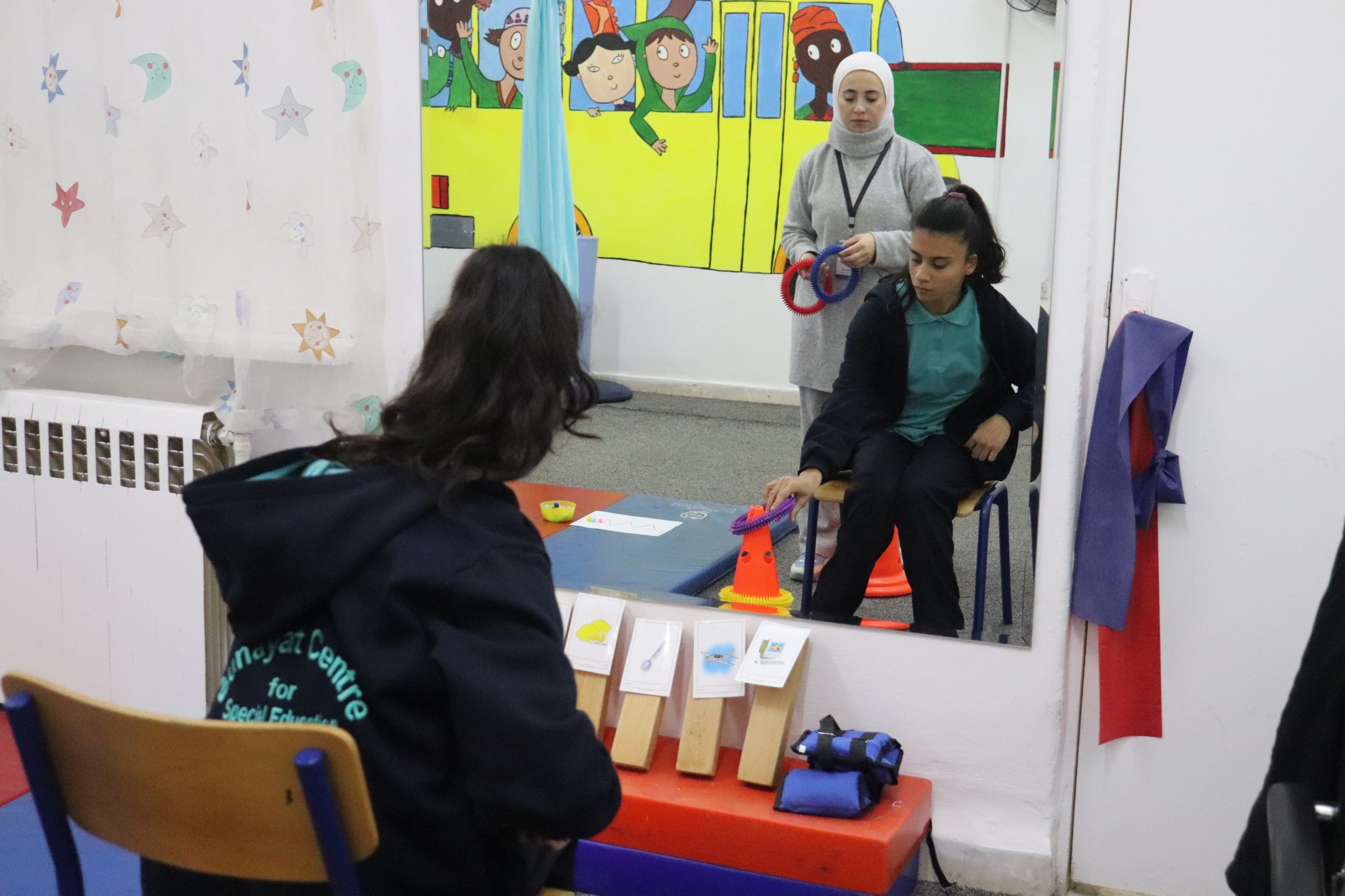 العلاج الوظيفي في مركز البنيات