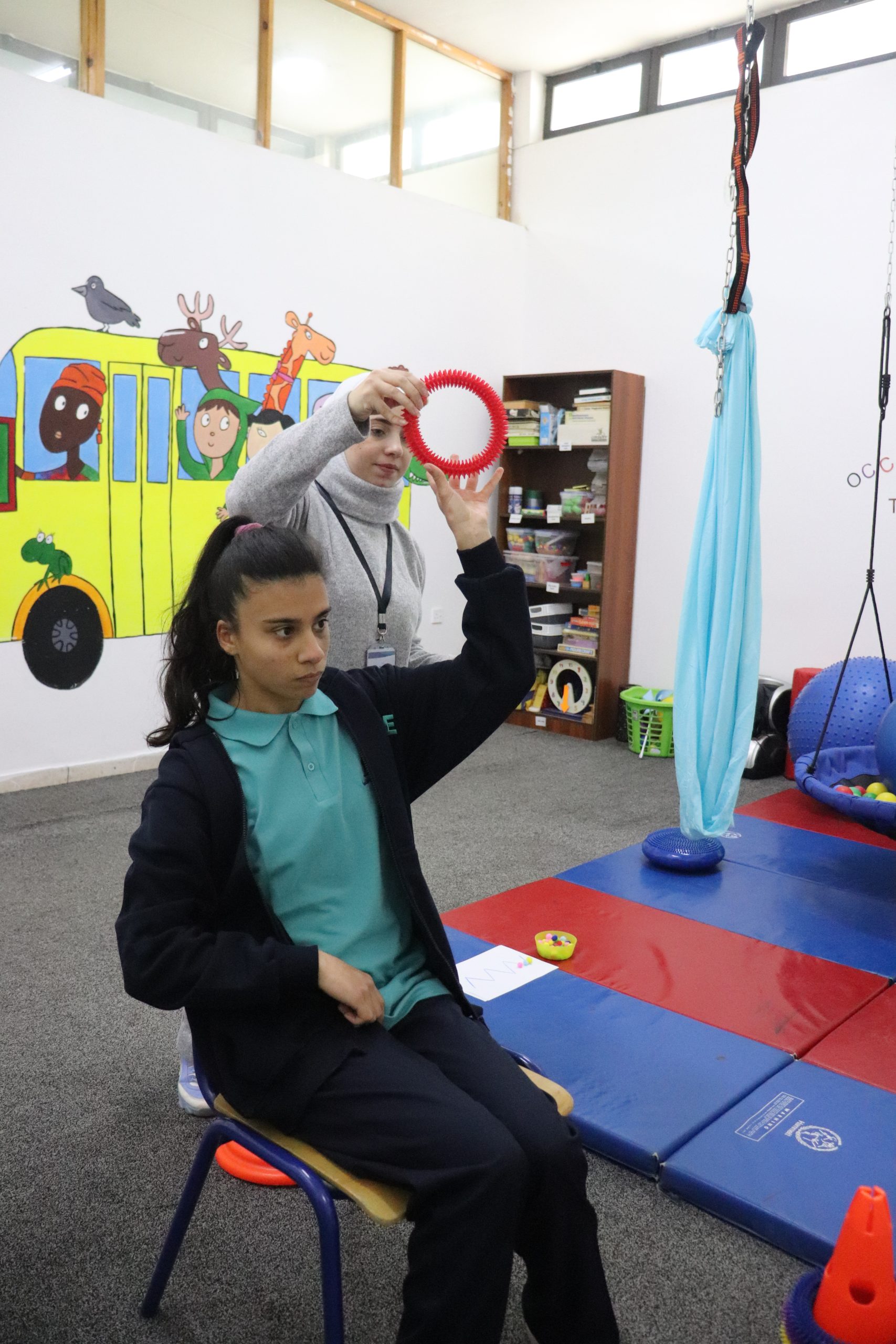 العلاج الوظيفي في مركز البنيات