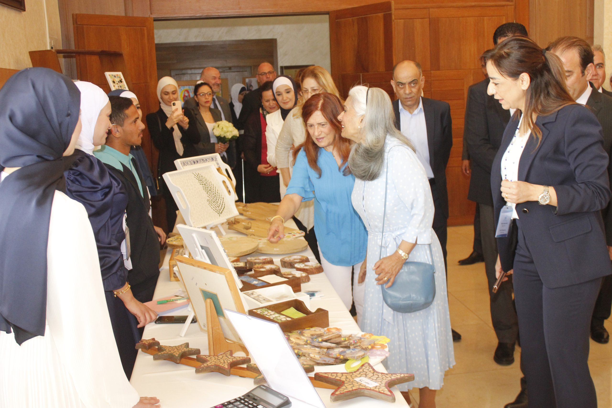 المعرض السنوي لمنتجات قسم التأهيل المهني 13\5\2023