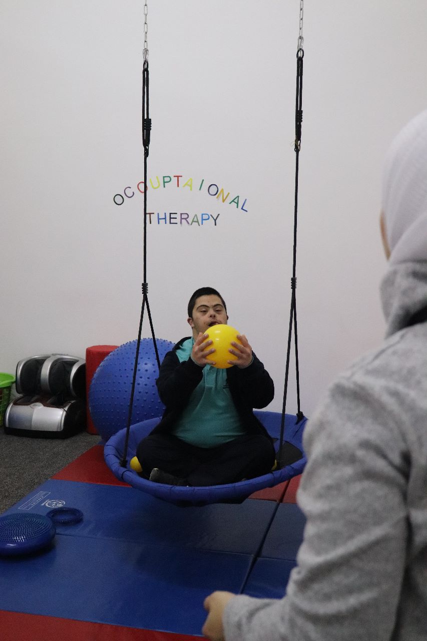 العلاج الوظيفي في مركز البنيات