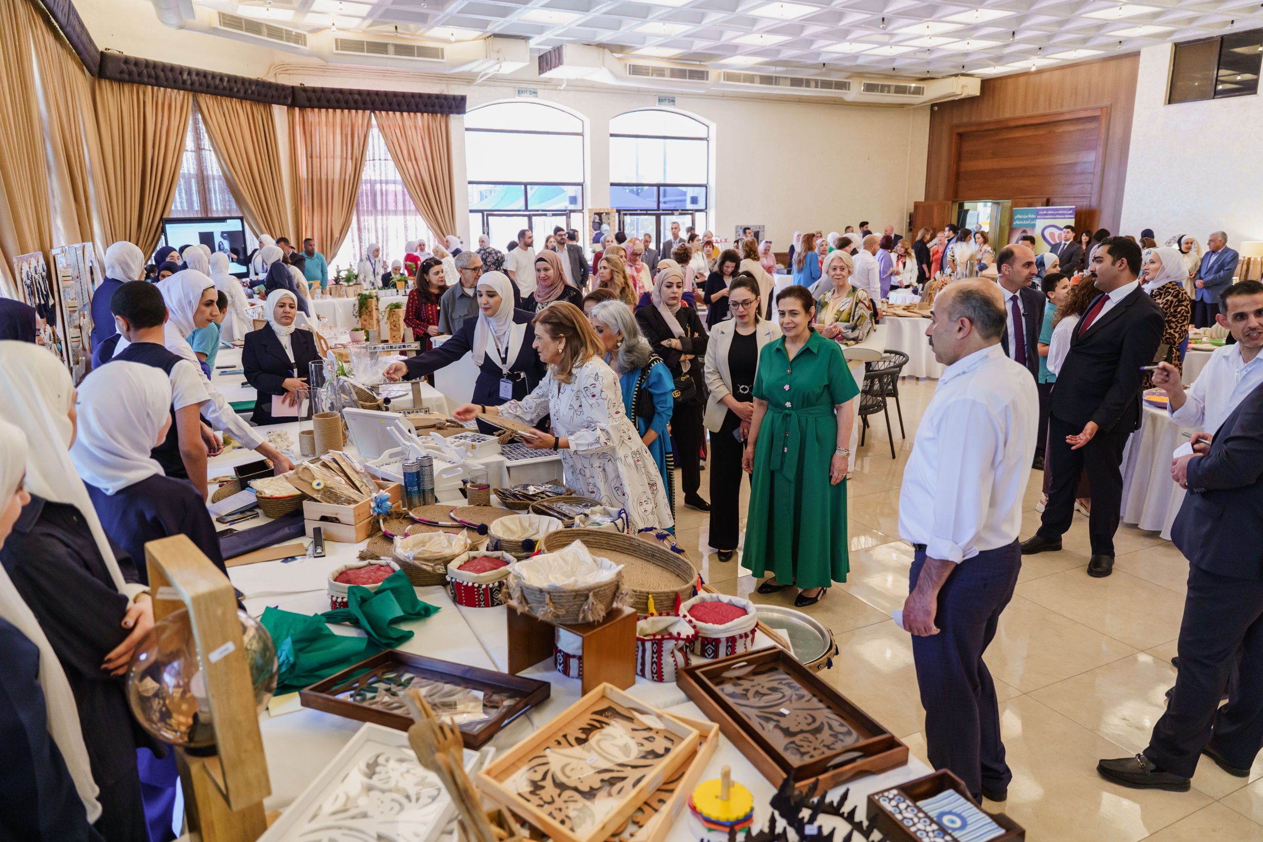 المعرض السنوي لمنتجات قسم التأهيل المهني السادس والثلاثون 10/5/2025